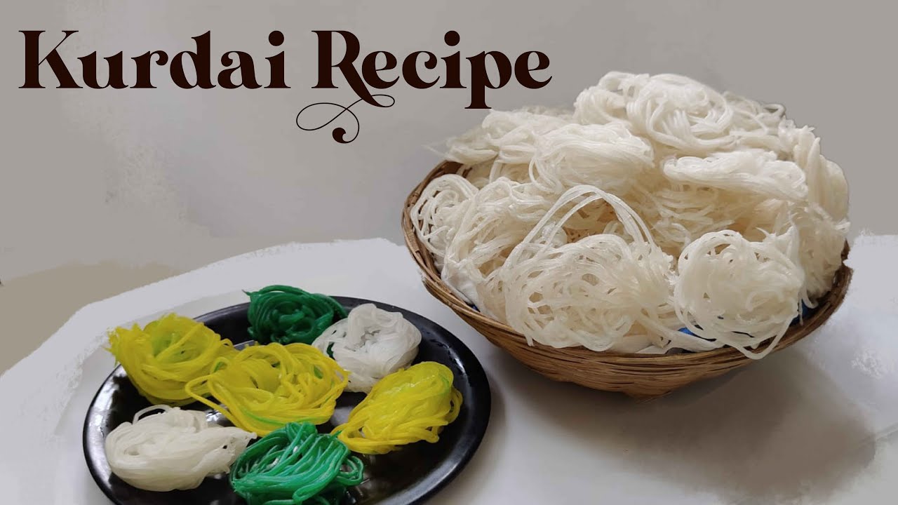 Wheat kurdai recipeगव्हाची कुरडई रेसिपी दोन किलो गव्हाची कुरडई रेसिपी