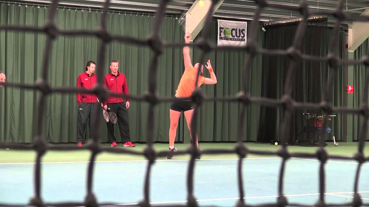 010nu - Rotterdamse tennisser Denise van der Leer is klaar om de wereld te veroveren