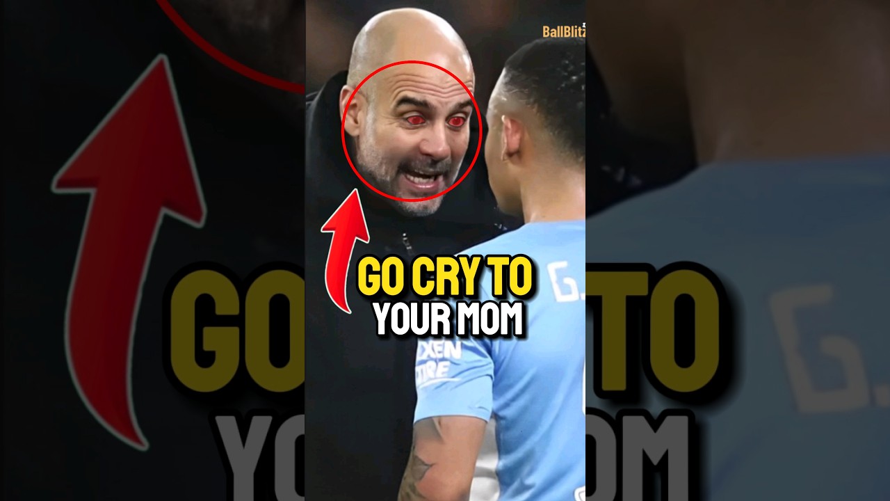 what Guardiola did to this player is really heartbreaking!😡 (it's -1000 aura for pep ngl)