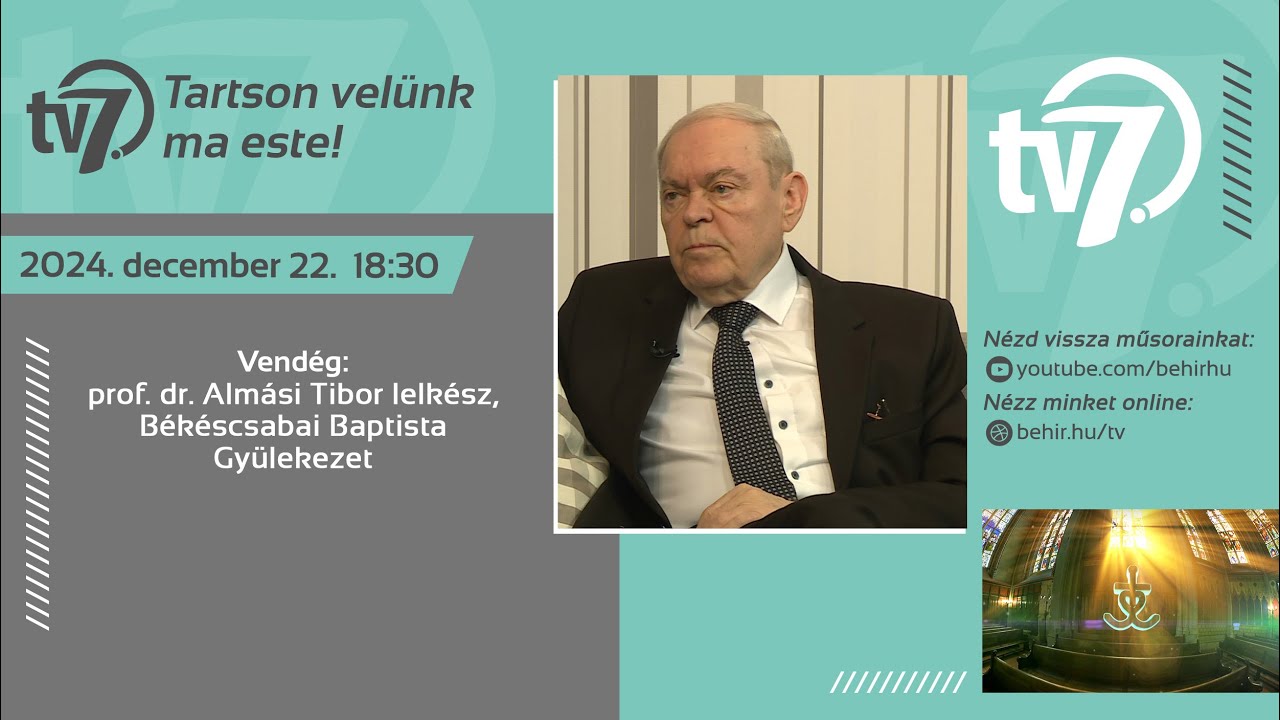 Kikötő - prof. dr. Almási Tibor - 2024. 12. 22.