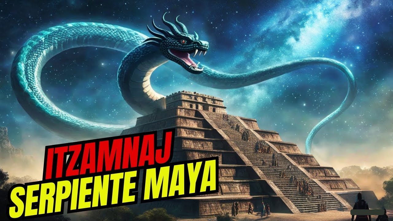 🐉 Descubre la Leyenda de Itzamn&aacute;: La Serpiente Sagrada de los Mayas 🐉