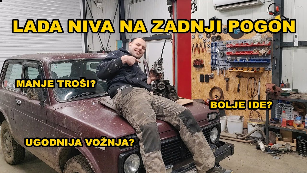 Zadnji Pogon Kad Želim, 4x4 Kad Trebam- Sada Lada Niva Može Sve!