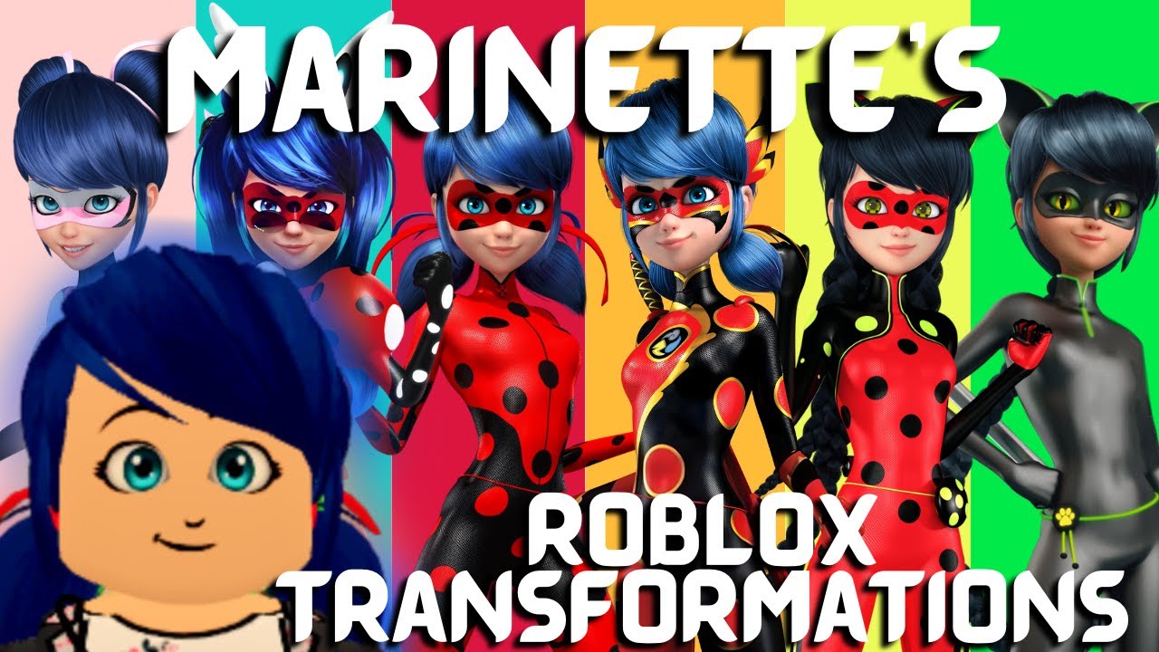 Все трансформации Маринетт воссозданы в Roblox
