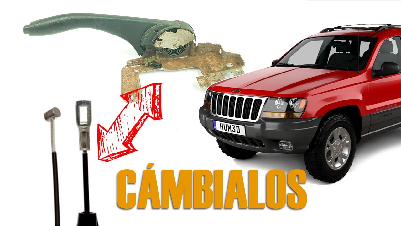 Quitar y poner cables de freno de emergencia | Jeep Grand Cherokee WJ