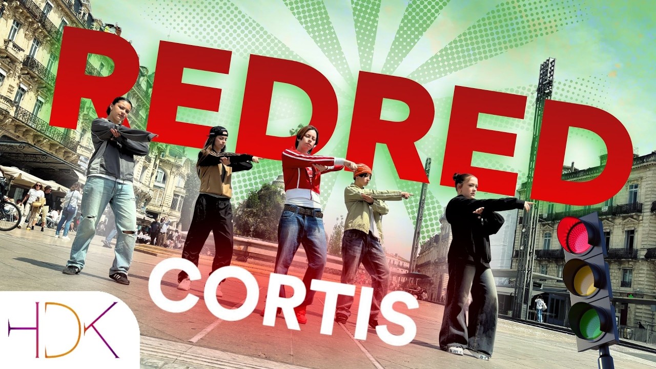[K-POP IN PUBLIC ONE TAKE]  CORTIS 'REDRED' KPOP Dance cover by HDK from France