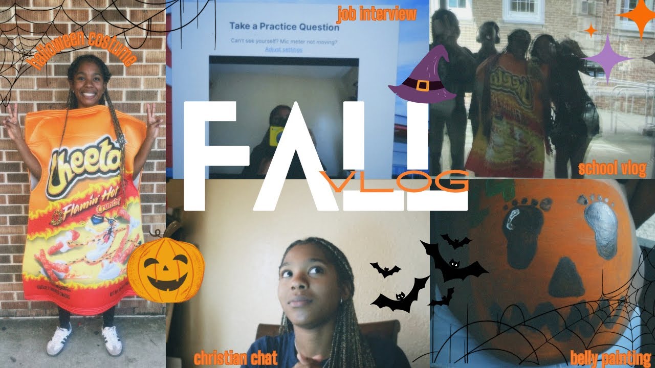 FALL VLOG : halloween, christian chat, school vlog, etc.
