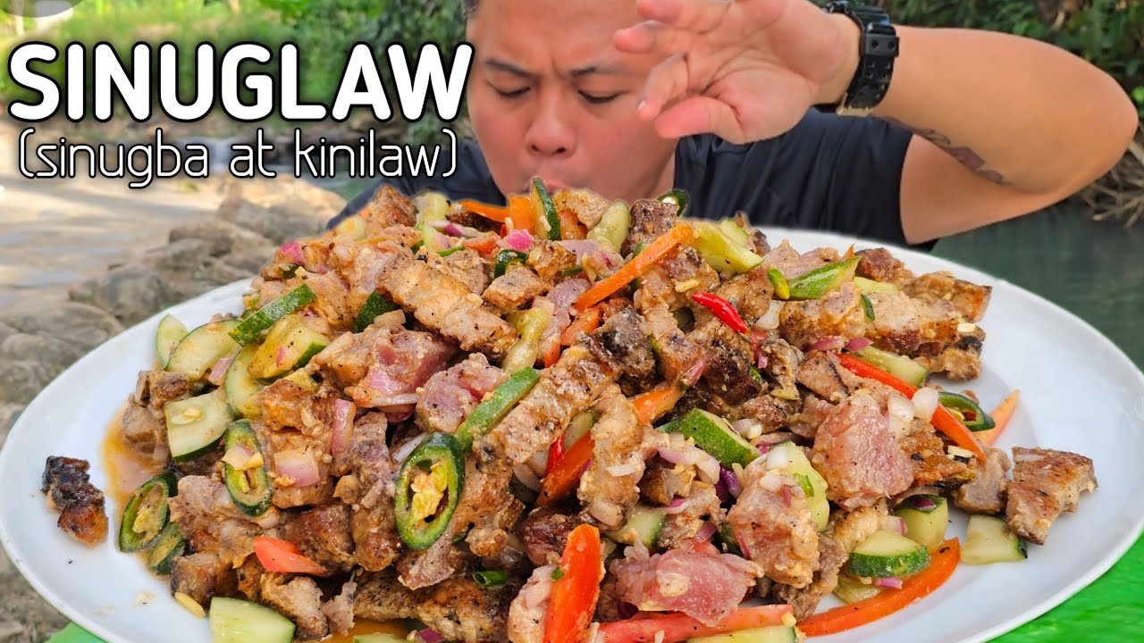 SINUGLAW | OUTDOOR COOKING | MUKBANG PHILIPPINES