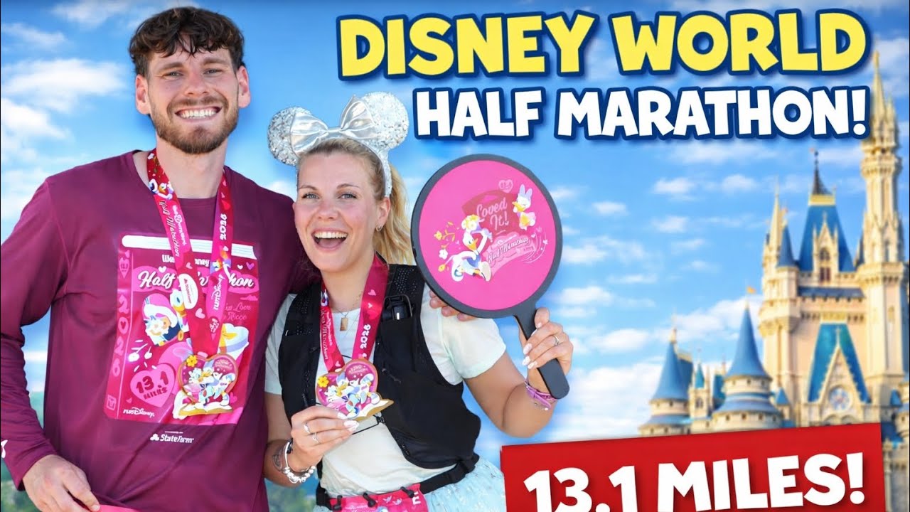 DAY 5 - ON PARTICIPE A LA RUNDISNEY DE WALT DISNEY WORLD🥹✨(MARATHON WEEKEND - HALF MARATHON)