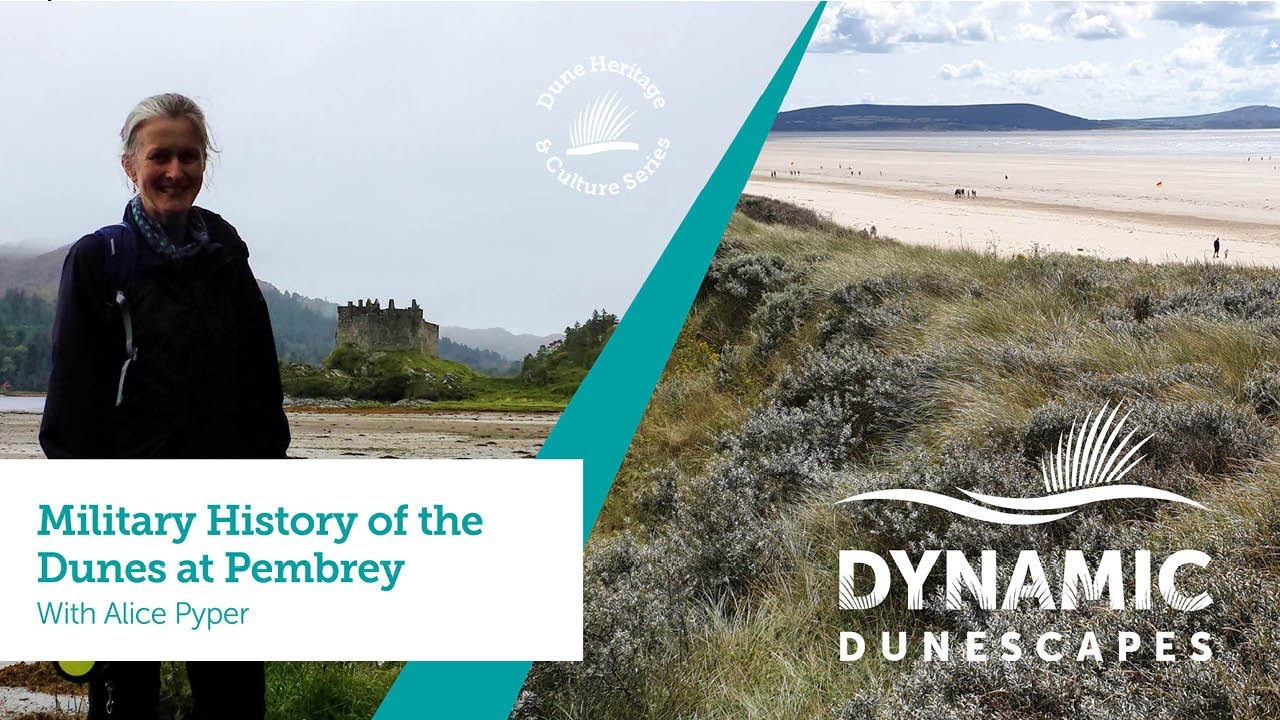 The military history of Pembrey Dunes, South Wales, with Alice Pyper