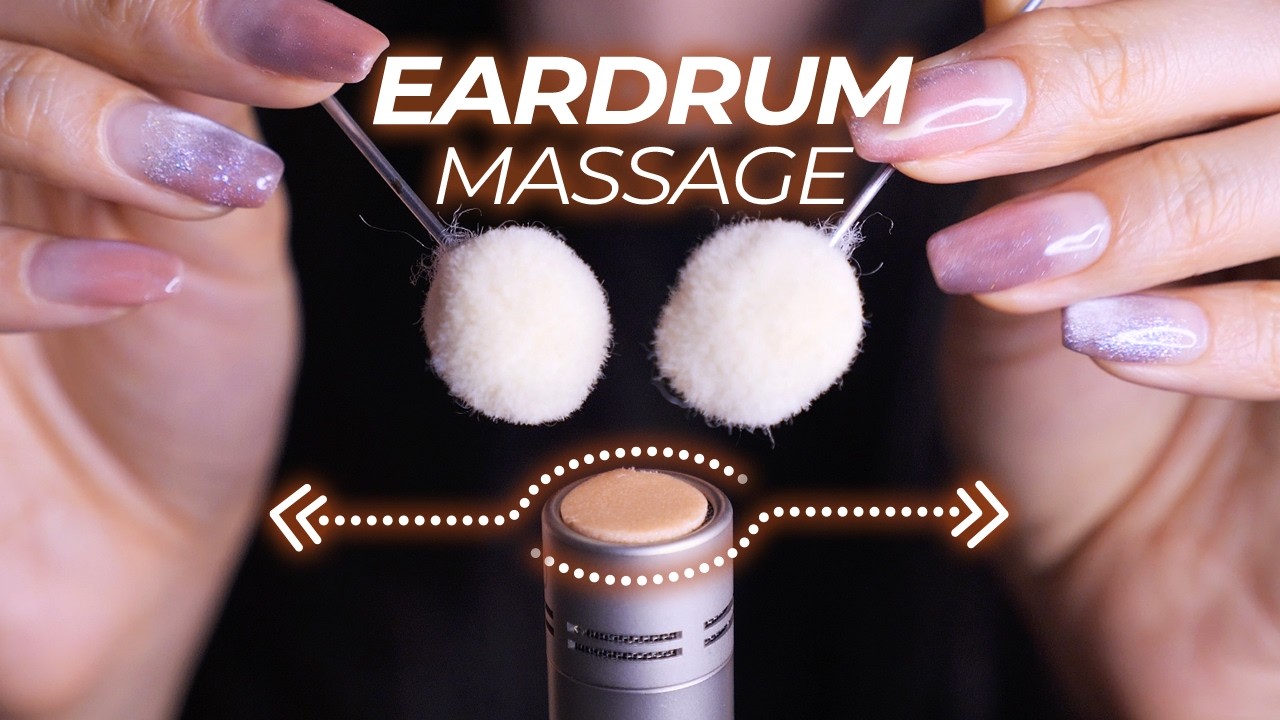 ASMR This Eardrum Massage Might Melt Your Brain (No Talking)