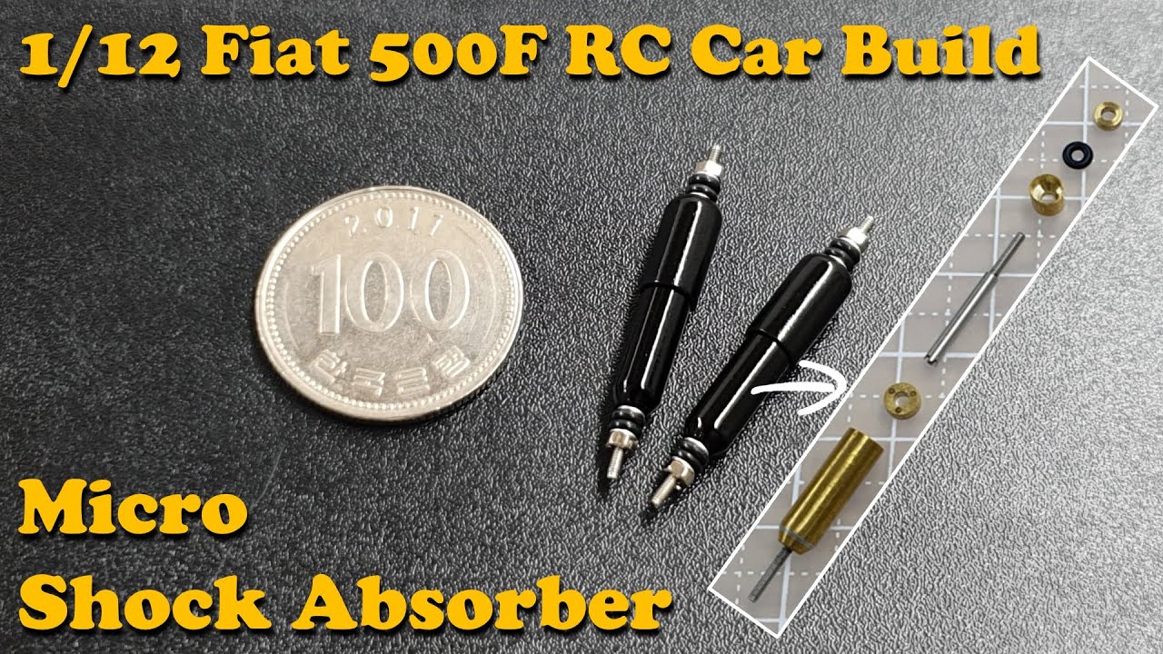 Part 11 - Shock Absorber [1/12 FIAT 500F Scale RC Car Build]