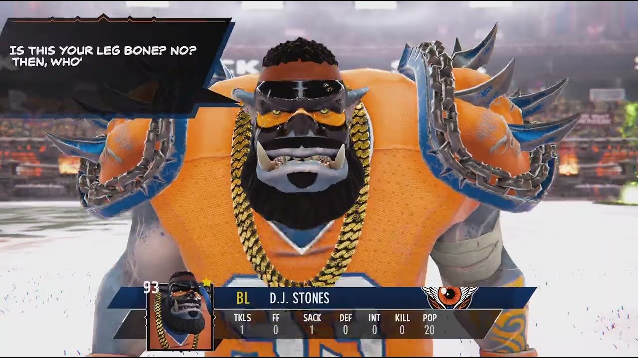 Mutant Football League 2 Game 073 Lost Wages Invaders vs Mile High Chronic