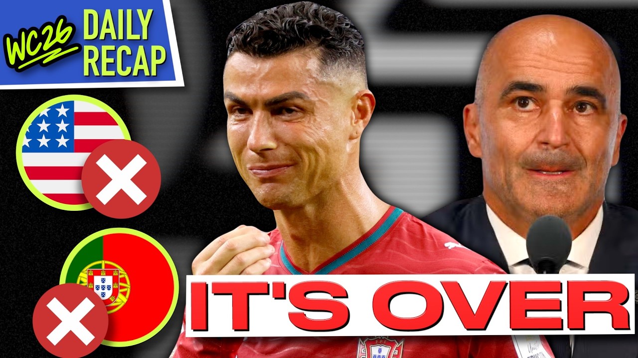 Portugal Struggle, Ronaldo&rsquo;s Gone & Martinez RESIGNS | World Cup Day 26