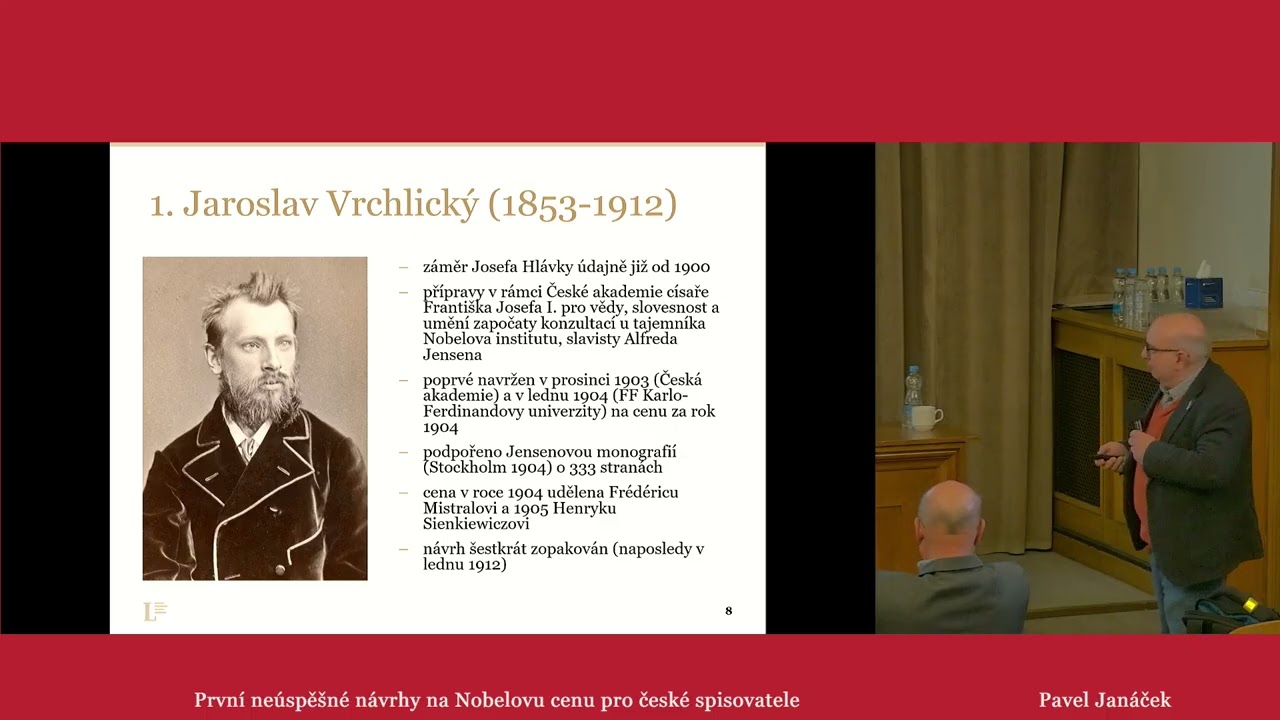 Pavel Janáček: První neúspěšné návrhy na Nobelovu cenu pro české spisovatele