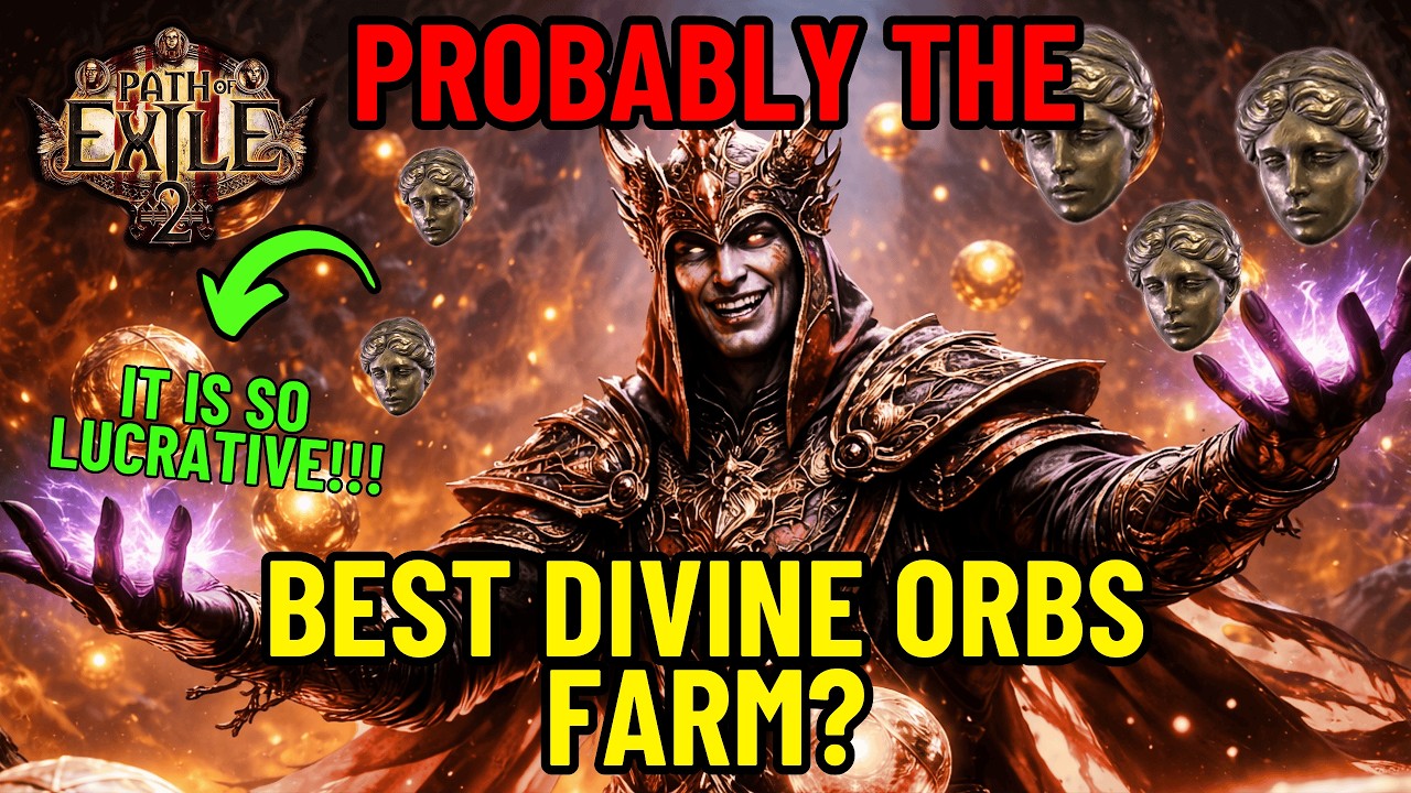 OVER A HUNDRED DIVINE ORBS PER HOUR!!! - Best Farming Strategy - Path of Exile 2