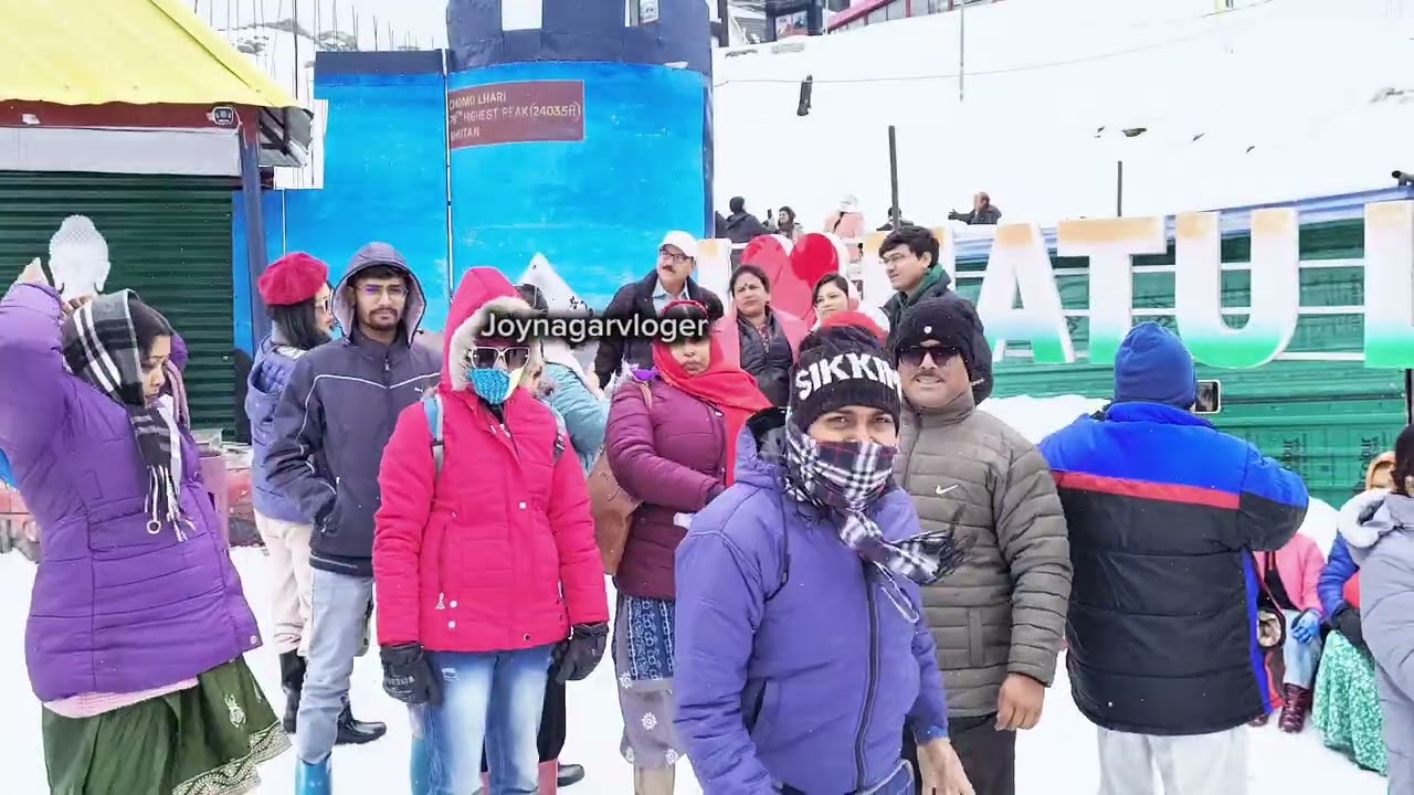 Sikkim 🏔️🥶❄️☃️ #joynagarvloger #sikkimdiaries #sikkim #gangtok #trending #trendingshorts