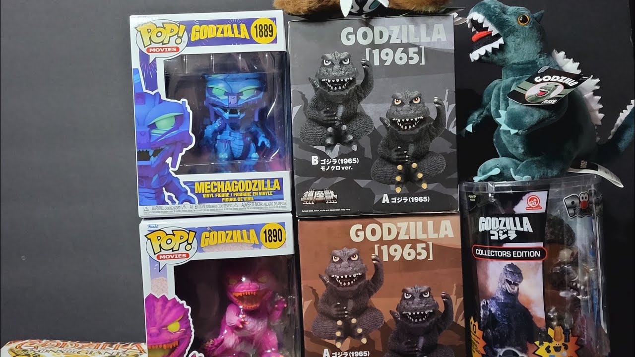 Godzilla Figures, Plushes, and Comics Haul! | BurningGodzilla Fan 1954
