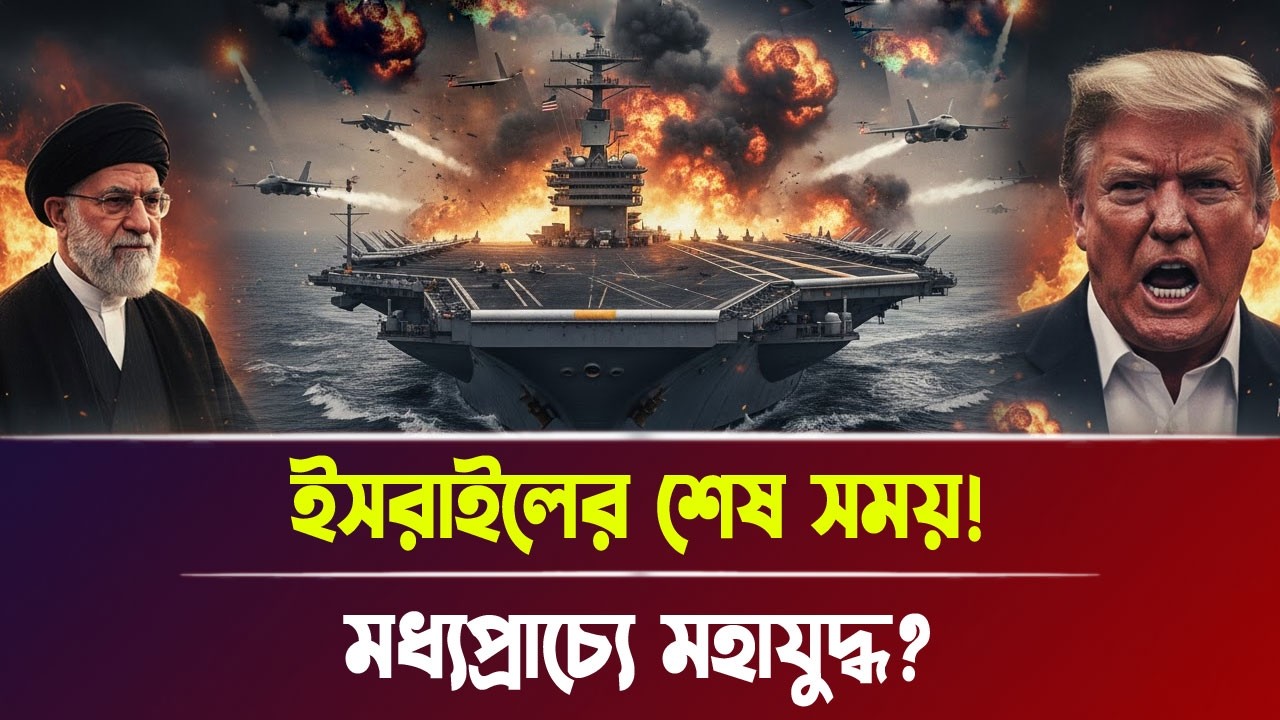 ইস'রা'ইলের শেষ সময়! মধ্যপ্রাচ্যে ম'হাযু'দ্ধ? | Iran-Israel war, Breaking News | Bangla News