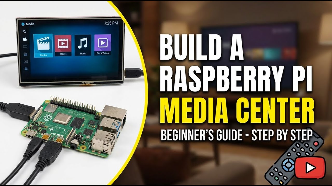 How to Build a Raspberry Pi Media Center for Beginners - Step by Step