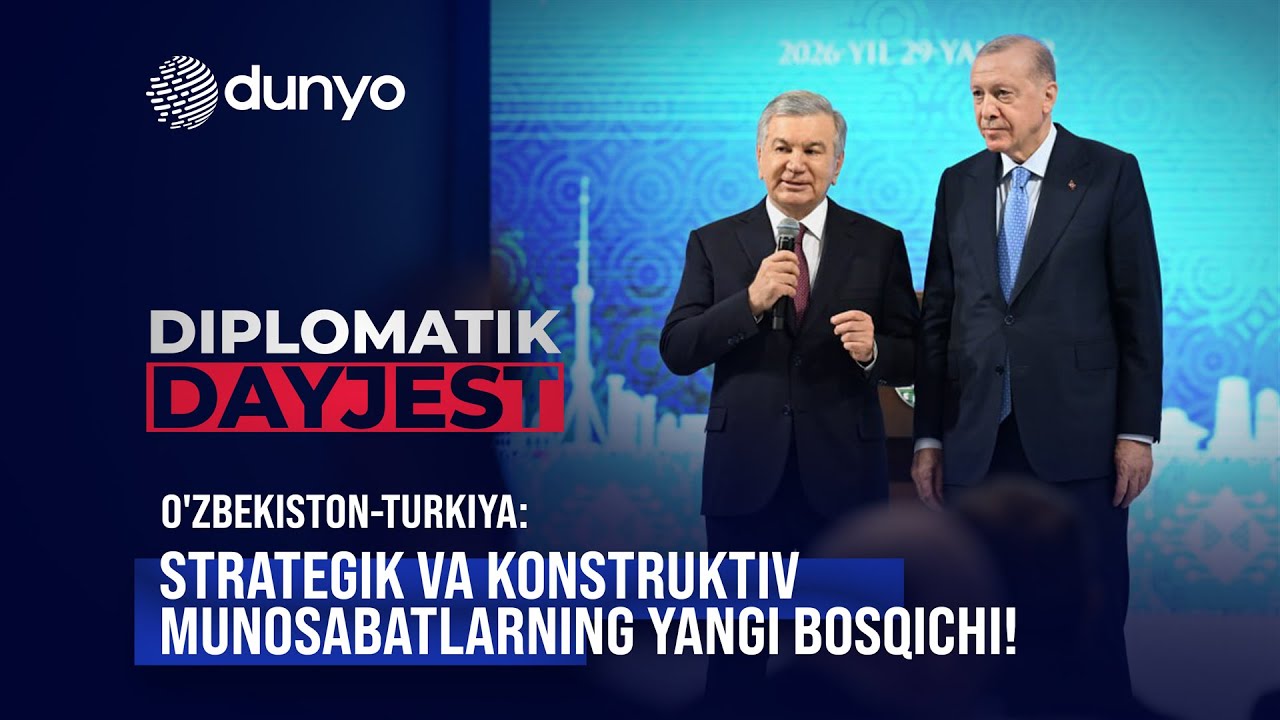 O'ZBEKISTON-TURKIYA: STRATEGIK VA KONSTRUKTIV MUNOSABATLARNING YANGI BOSQICHI!