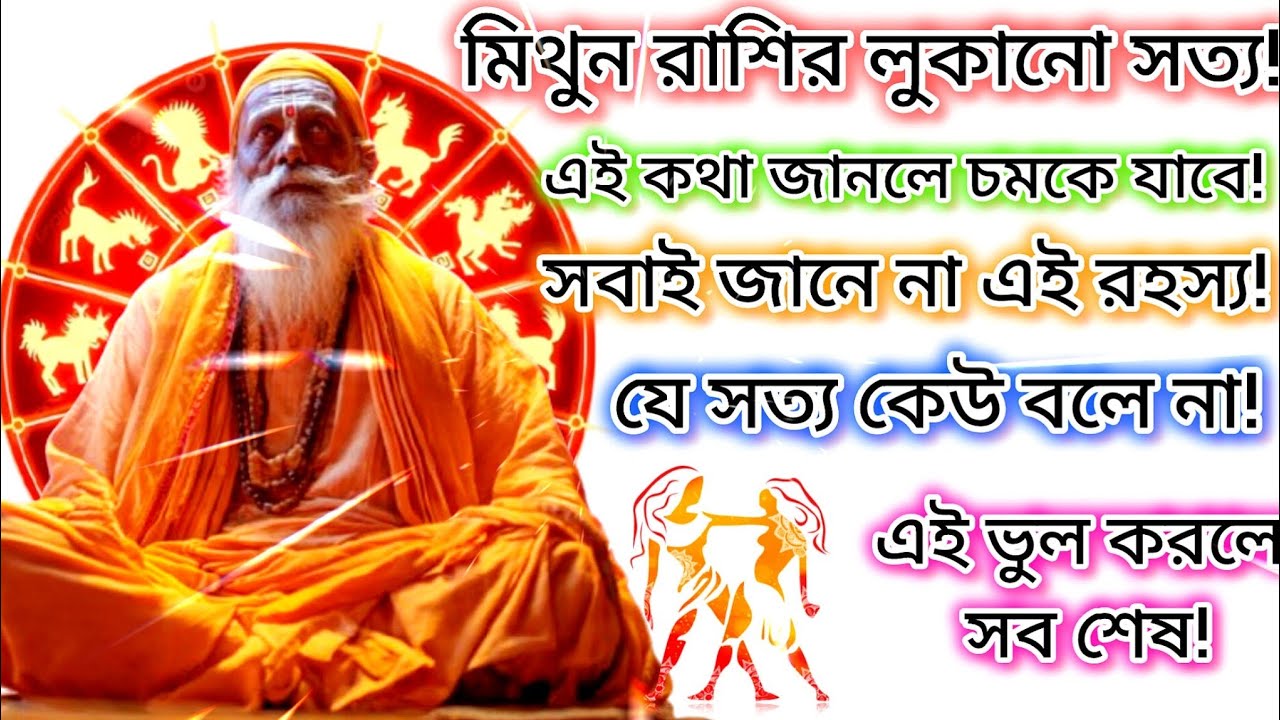 এই গোপন সত্য জানলে মিথুন রাশির জীবন বদলে যাবে! | আসছে বড় টার্নিং পয়েন্ট!