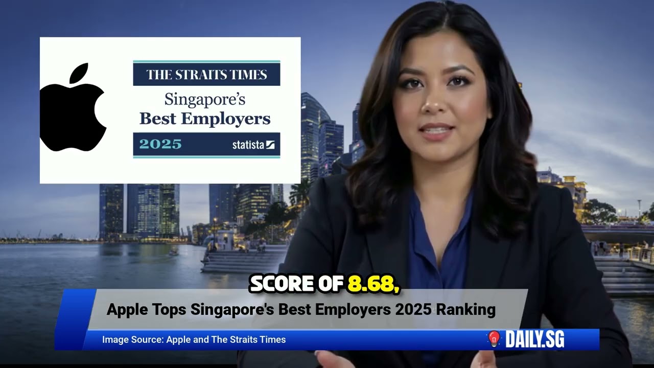 Apple Tops Singapore's Best Employers 2025 Ranking (30 Apr 2025)