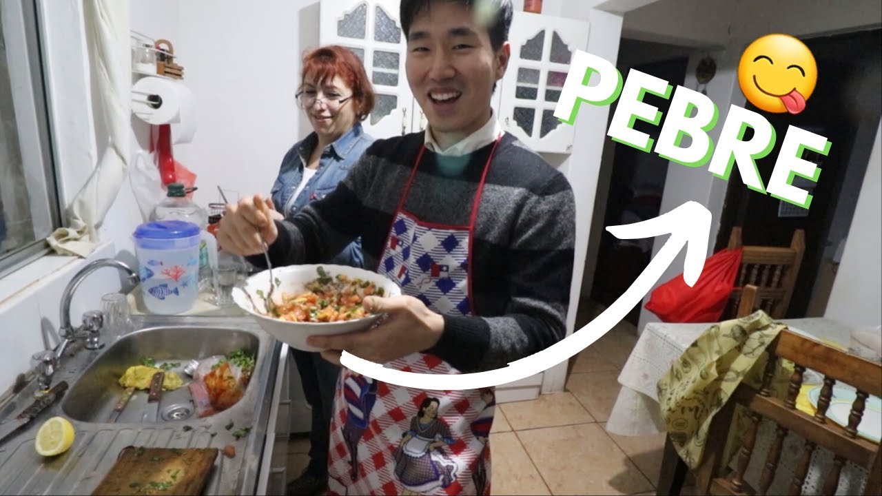 COCINANDO COMIDA CHILENA EN CAMPO CHILENO | RANCAGUA | Diego el Coreano