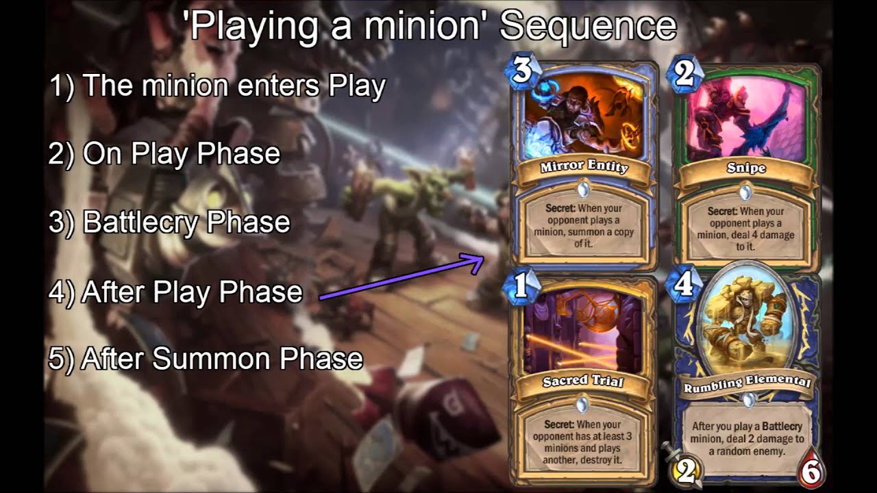 [Hearthstone Science] Battlecries Resolve AFTER The Minion Enters Play