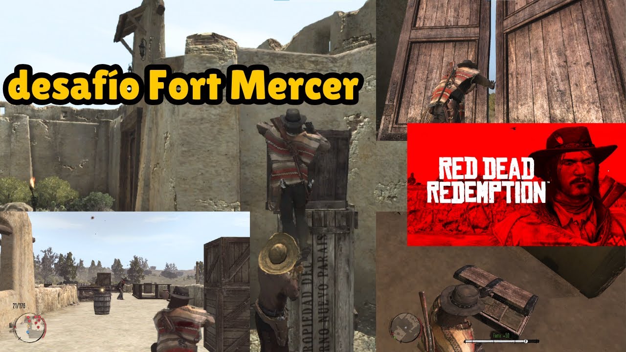 Red Dead Redemption - Desde el Inicio🐴🤠 Desafío de Fort Mercer🏯💥