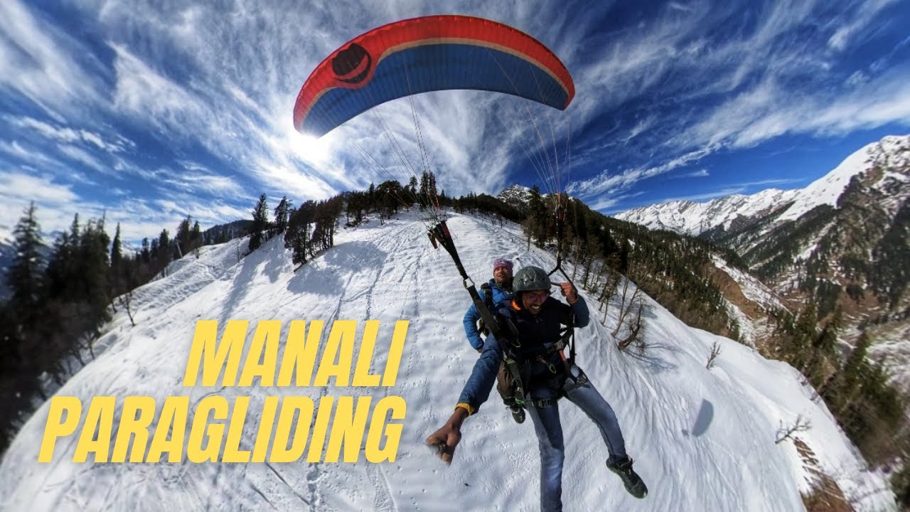 Paragliding in Manali | Jan 2021 | Complete guide in Tamil!