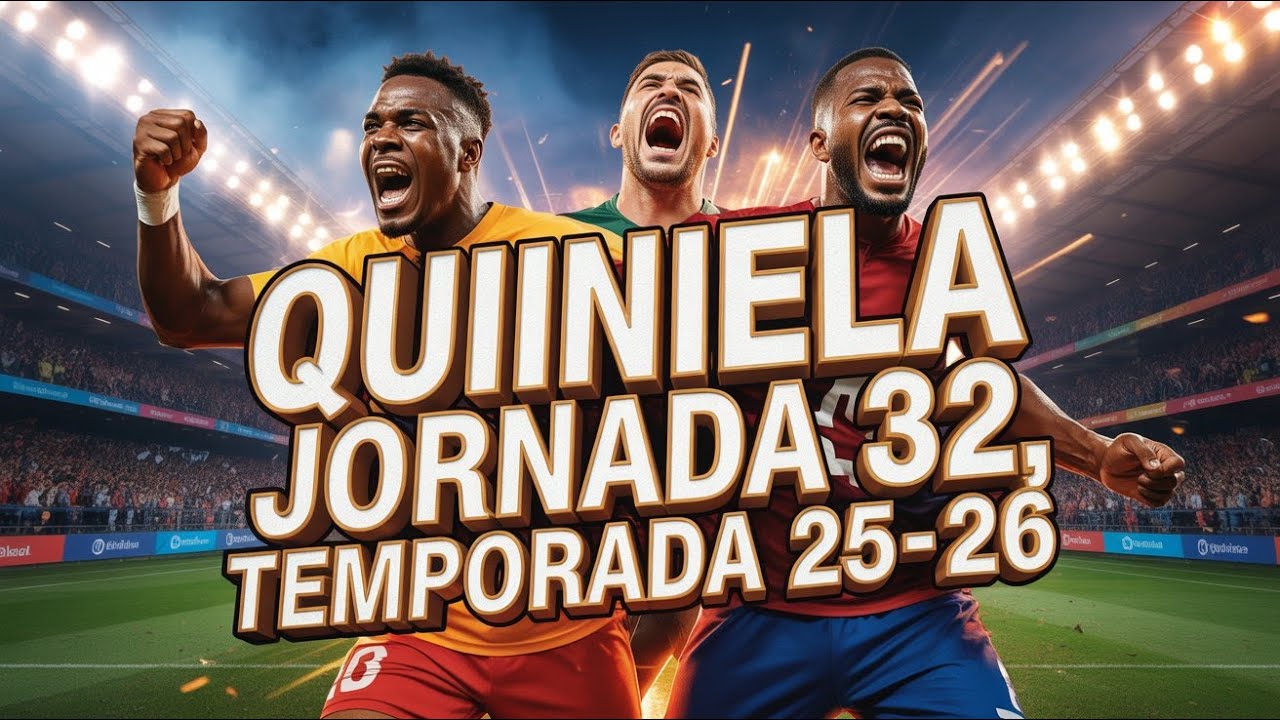 Quiniela Jornada 32 (Temporada 25/26) #239