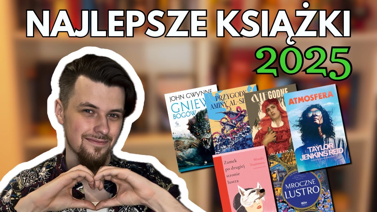 Najlepsze książki 2025 roku 🌟🌟🌟