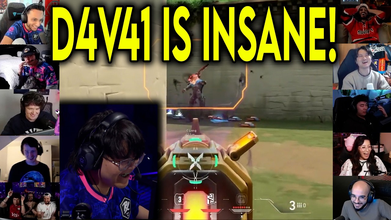 Valorant Streamers React To PRX D4v41 CRAZY 4k Against FURIA In Masters Santiago