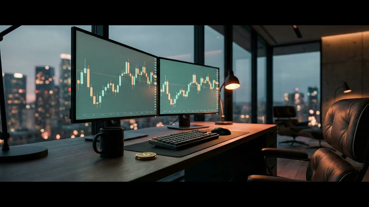 Trading In The Zone | Minimalist Beats for Peak Financial Performance
