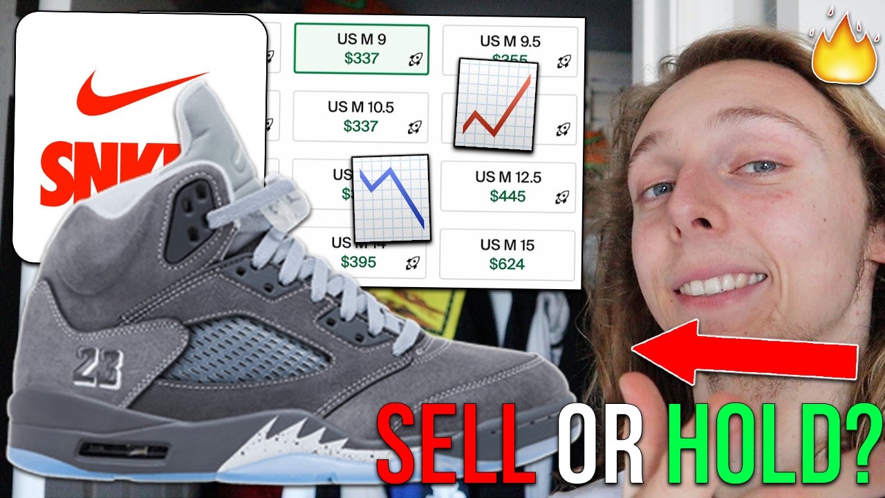 SUPER HYPED🔥! SELL📉OR HOLD📈AIR JORDAN 5 
