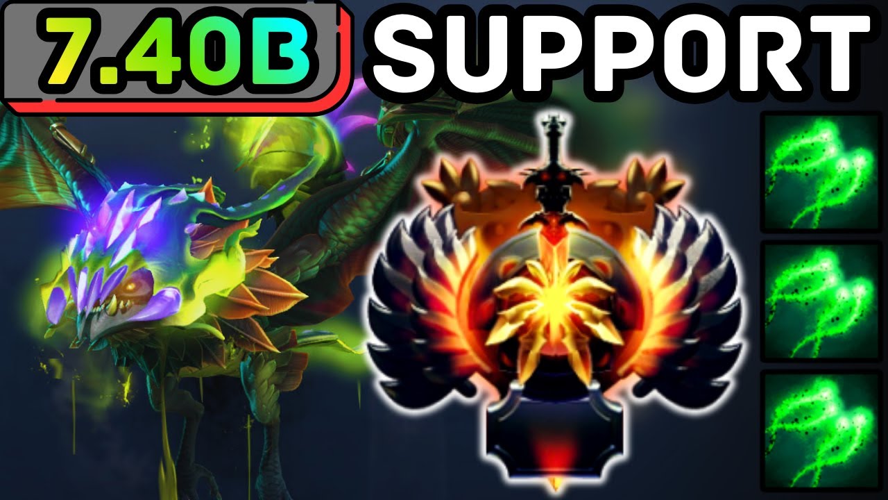 🔥 NEW PATCH 7.40b VIPER HARD SUPPORT YOU DON&rsquo;T GET TO MOVE | DOTA 2 GAMEPLAY 🔥