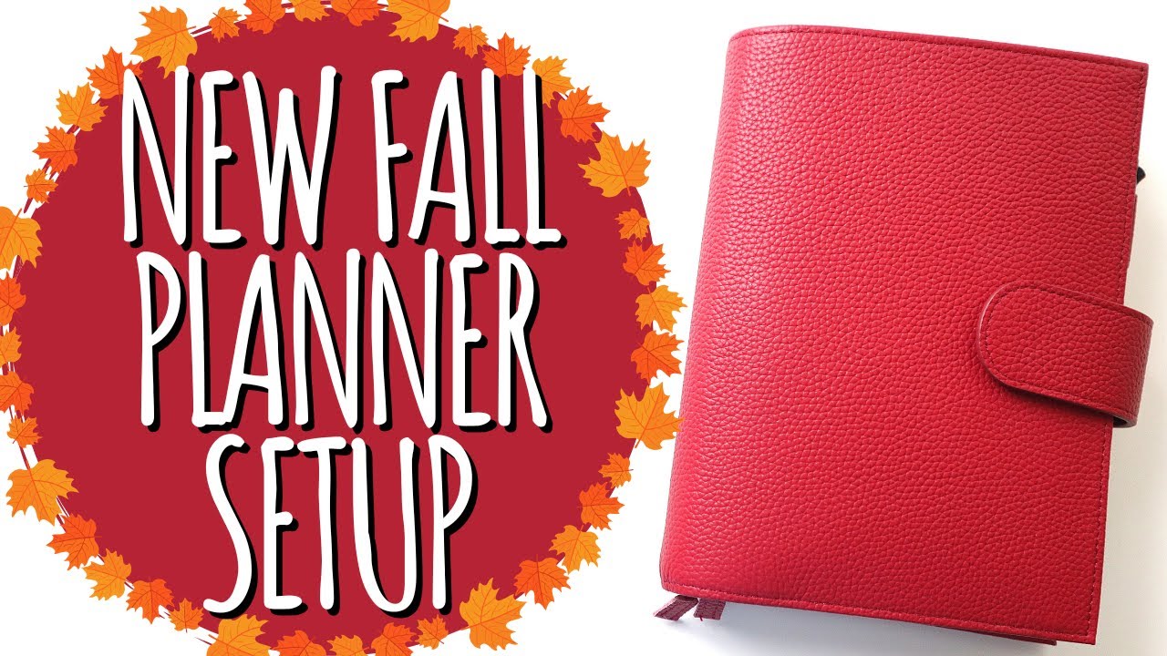 Fall Planner Setup | B6 Stalogy Bullet Journal Planner | All The Fall Feels