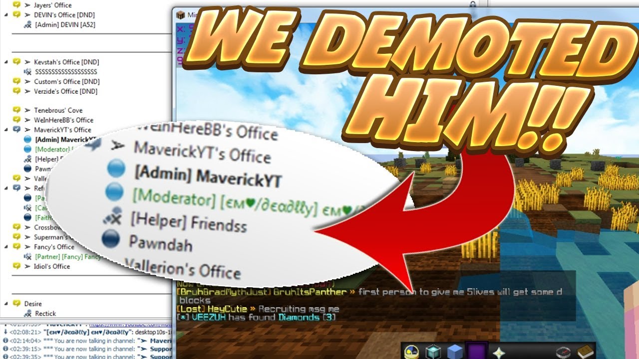 Staff Series 67 | FINDING DEMON IN SCREENSHARE + DEMOTING STAFF MEMBER TROLL