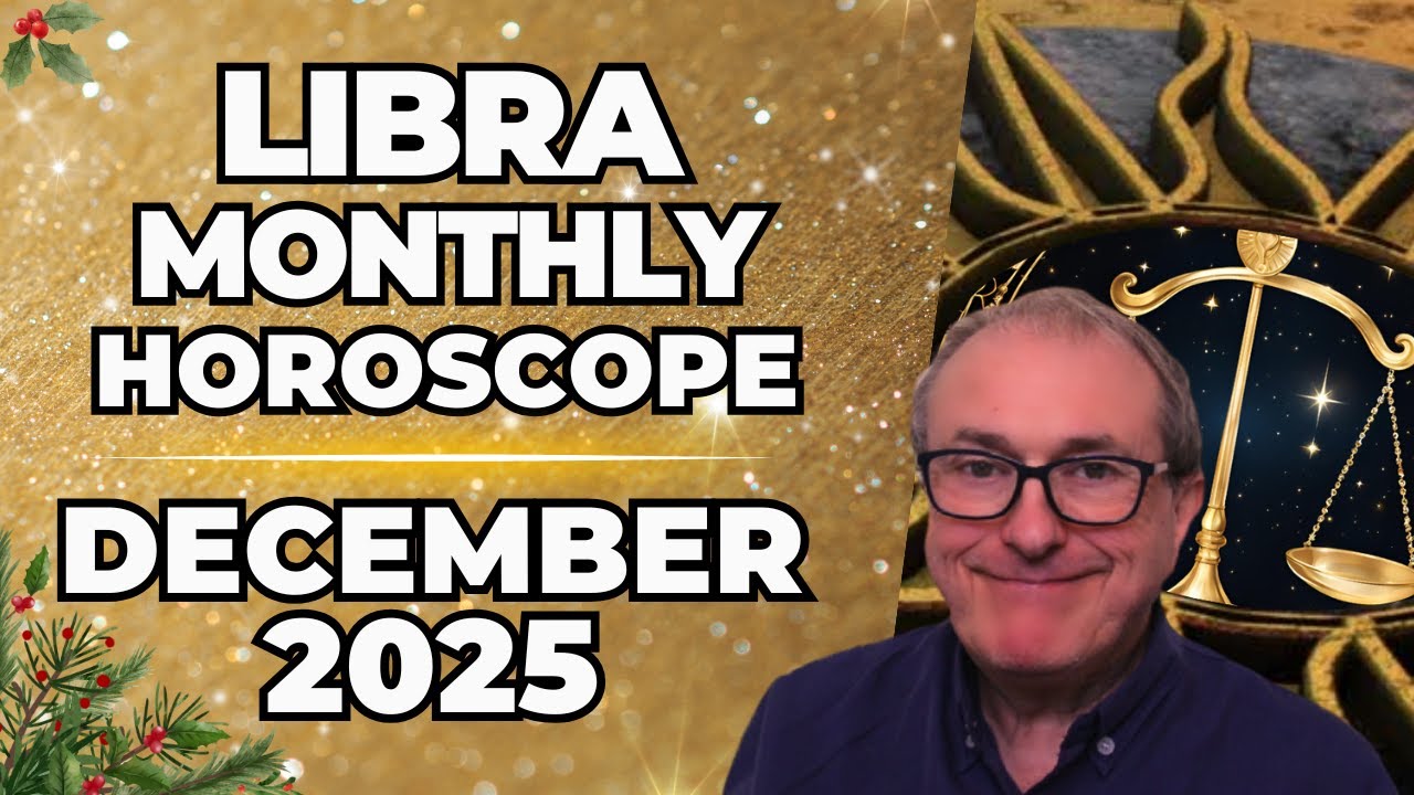 Libra December 2025 Horoscope ♎ Monthly Astrology Forecast | Patrick Arundell Astrology