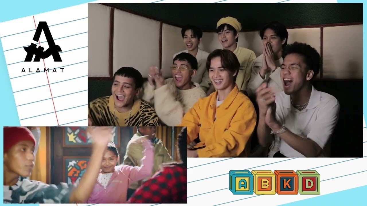 ALAMAT reacts to 'ABKD' Music Video