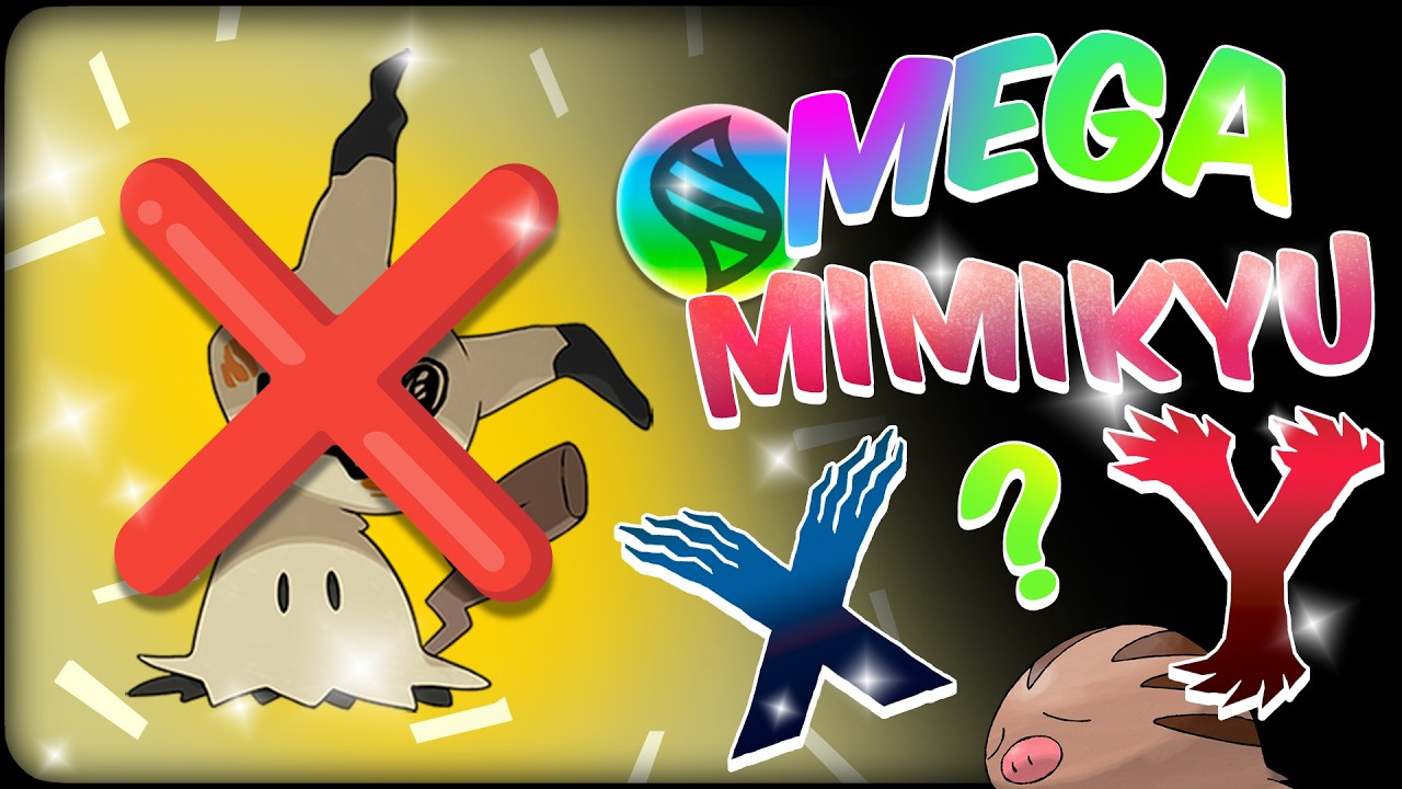 💔⚡Mega Mimikyu X e Y: cuando imitar a Pikachu llega DEMASIADO LEJOS 🌀 | Diseño ~ Fakemon