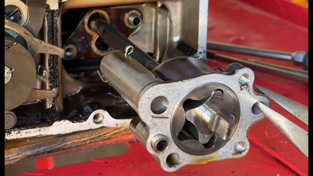 My Free GL1000, Part 4, Removing the Oil Pumps