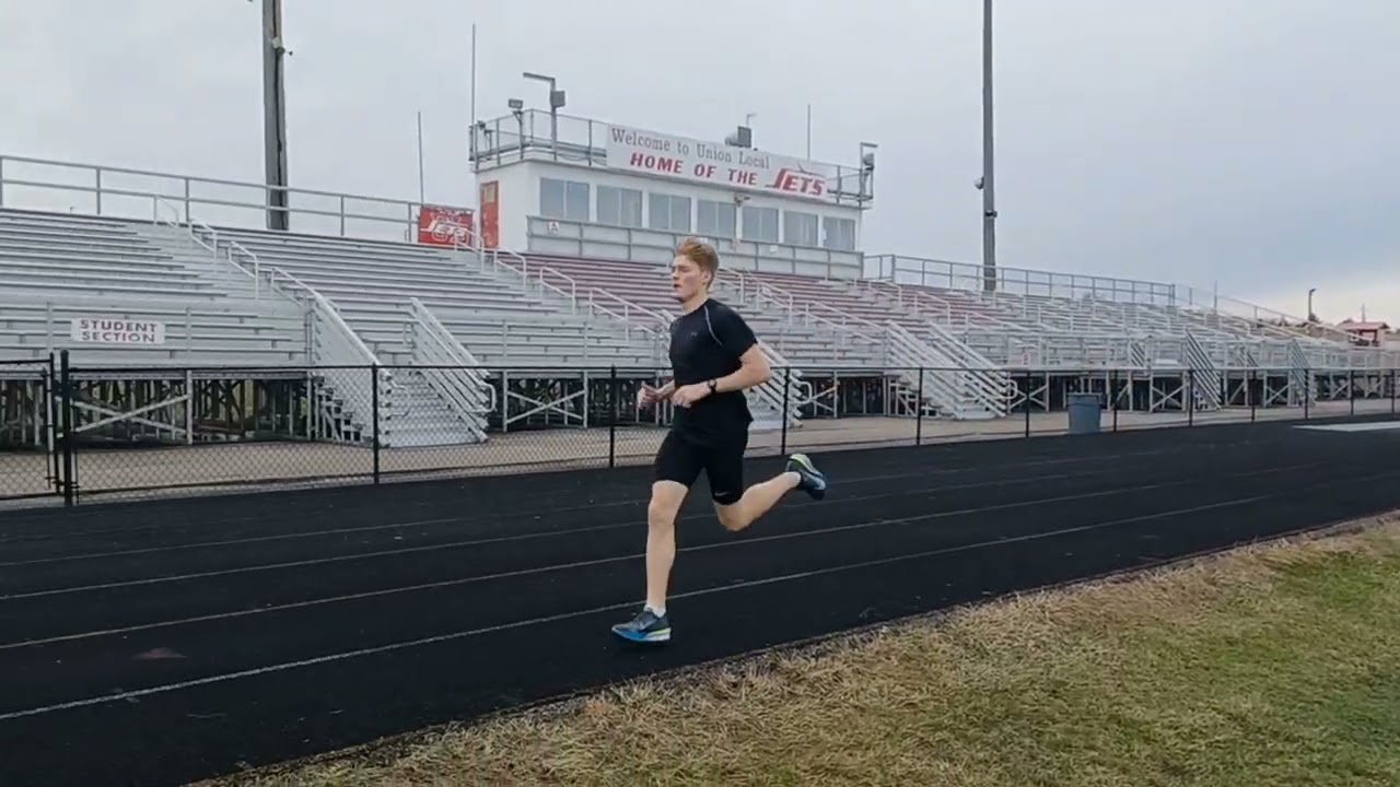 Training before the Ashland University High  Performance Meet and State Championship.