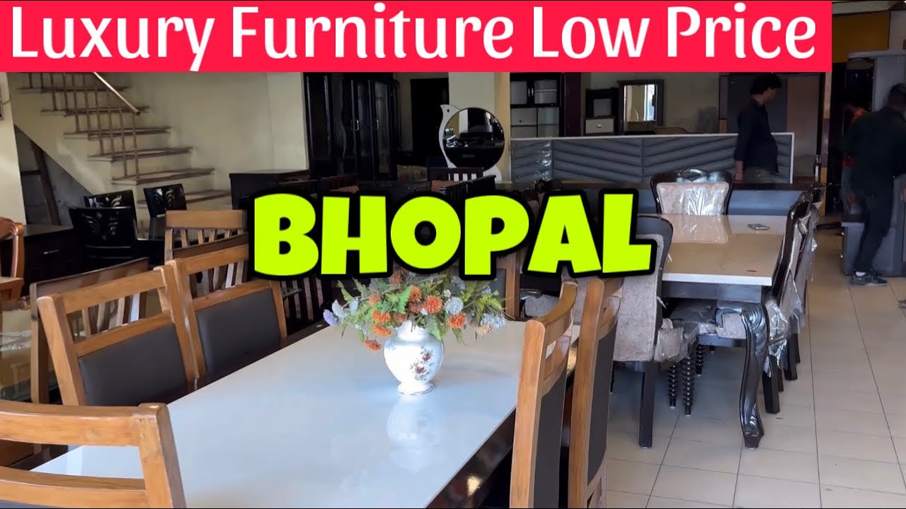 Biggest Furniture Collection in Bhopal Furniture Market | Beds Sofa Chairs Dinning Tables
