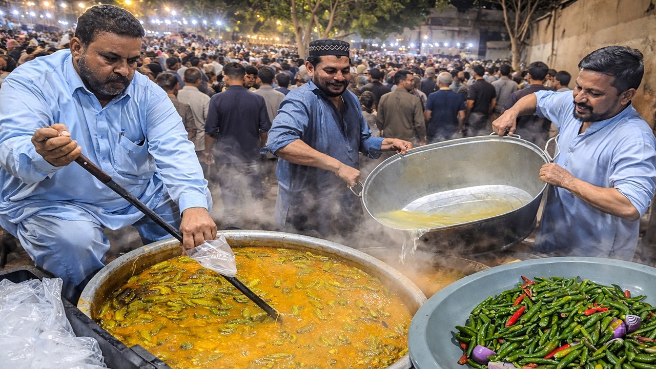 Biggest Ramzan Sehri in Karachi 2026 😱 | 300KG Massive Food Preparation