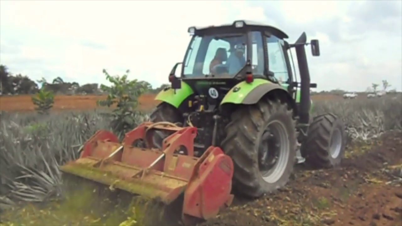 Triturador SEPPI MIDIFORST DT + Tractor DEUTZ FAHR AGROTRON M / SATURNIA COSTA RICA
