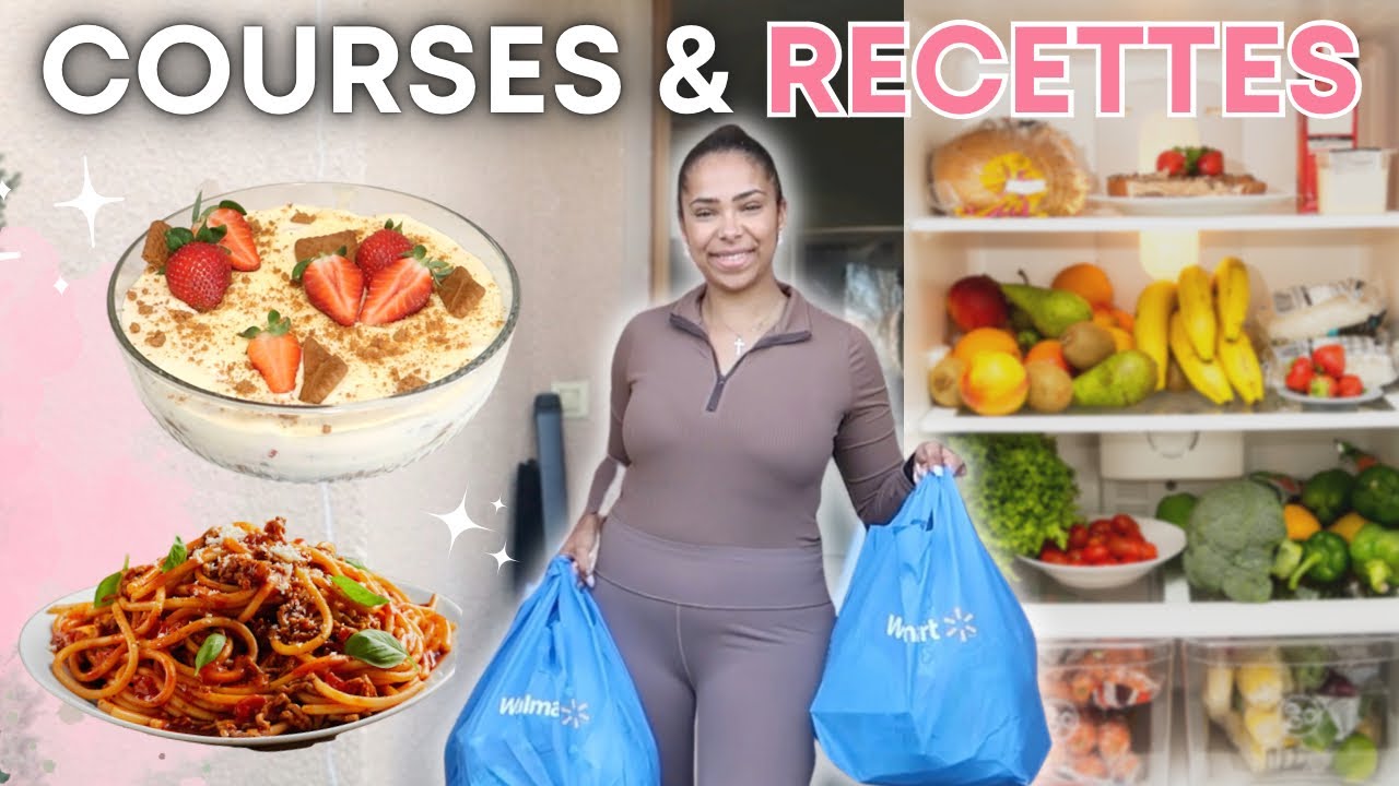 🛒 RETOUR DE COURSES & RECETTES // TIRAMISU FRAISE-SPECULOOS ET BOLOGNAISE À LA MIJOTEUSE LIDL