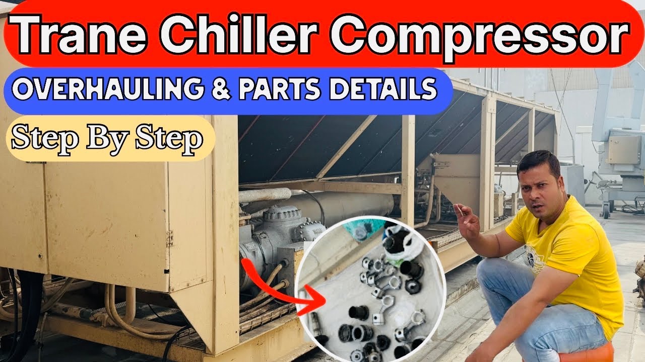 Semi hermetic compressor overhauling| Reciprocating compressor overhauling|copeland compressor work