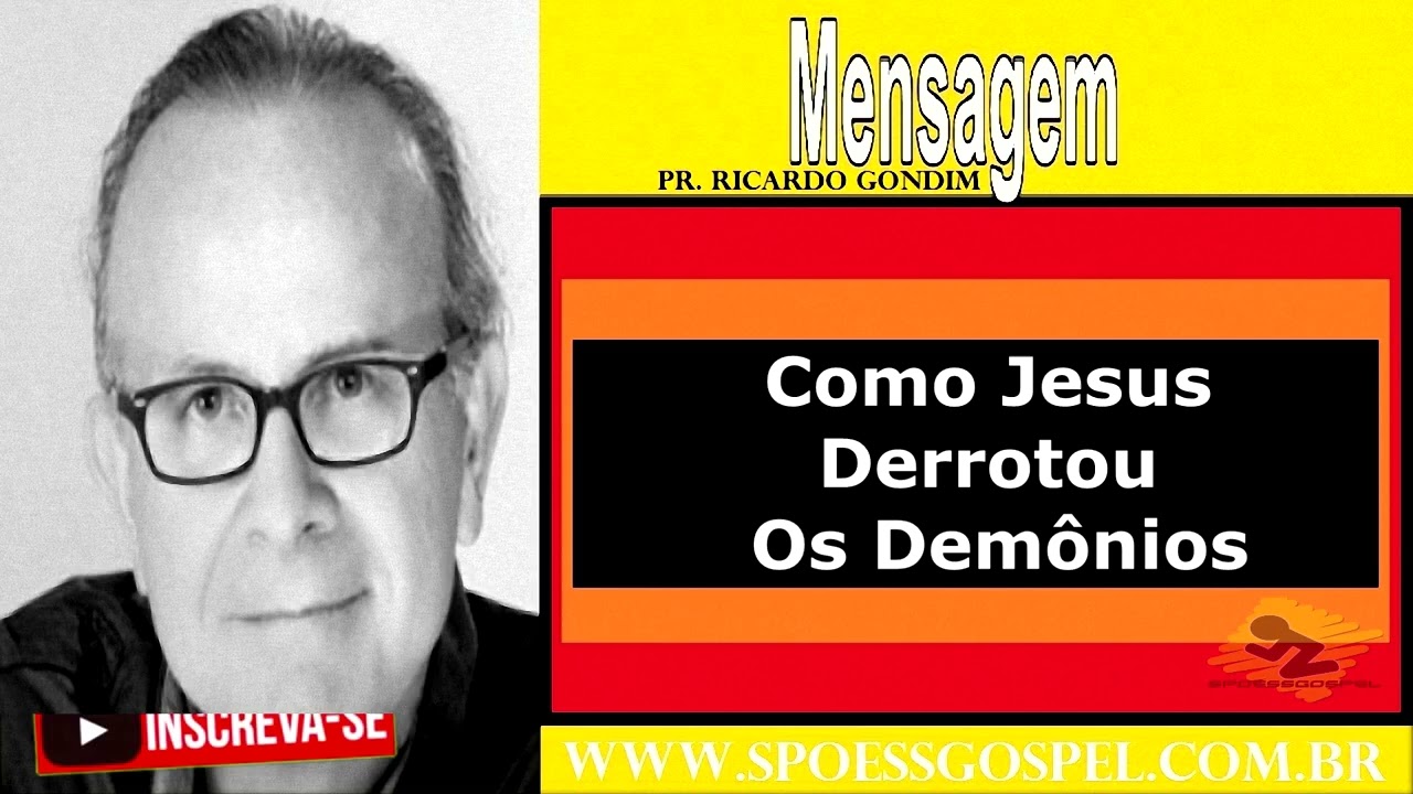Como Jesus derrotou os demônios – O PODER DA LIBERDADE E DO AMOR (Gálatas 5:13) | Pr. Ricardo Gondim