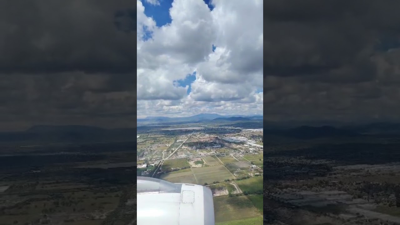 Viva aerobus A320-232 aterrizando en Qro septiembre 2025.